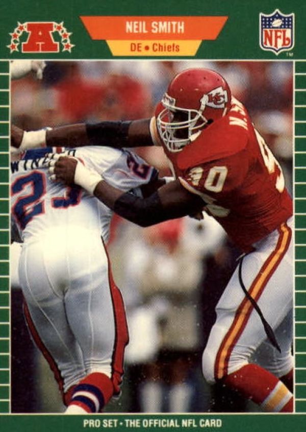 NFL 1989 ProSet - No 180 - Neil Smith
