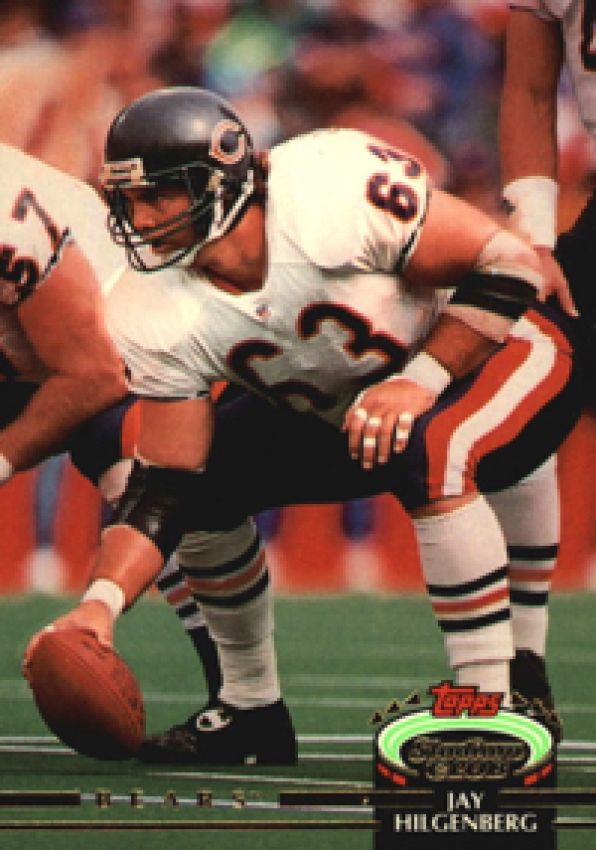 NFL 1992 Stadium Club - No 177 - Jay Hilgenberg