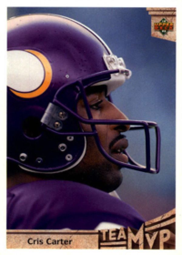 NFL 1992 Upper Deck - No 378 - Cris Carter