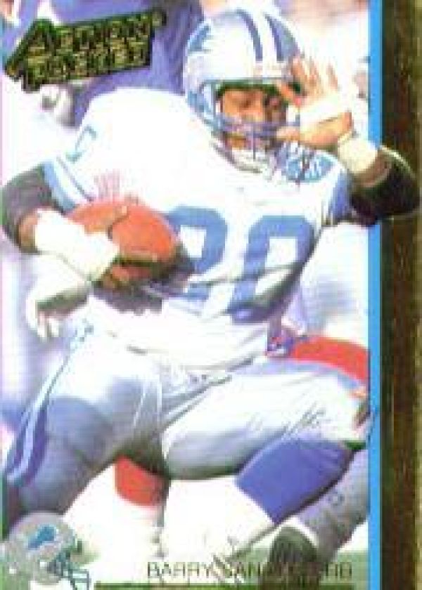NFL 1992 Action Packed - No 72 - Barry Sanders