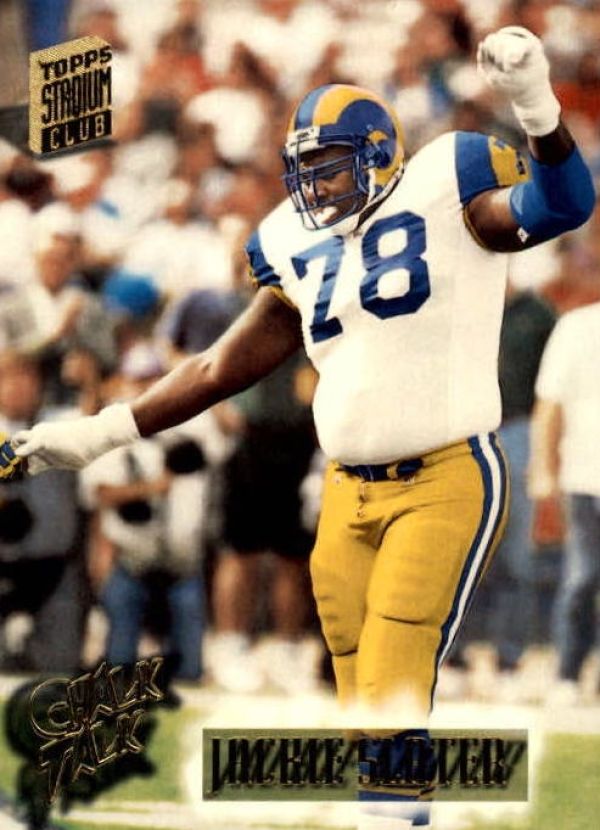 NFL 1994 Stadium Club - No 373 - Jackie Slater