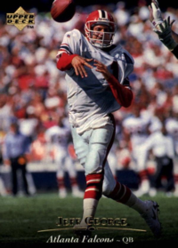 NFL 1995 Upper Deck - No 126 - Jeff George