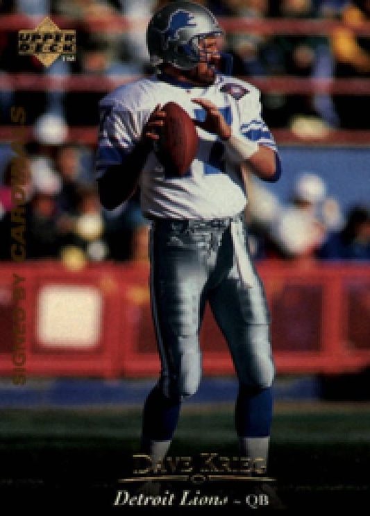 NFL 1995 Upper Deck - No 234 - Dave Krieg