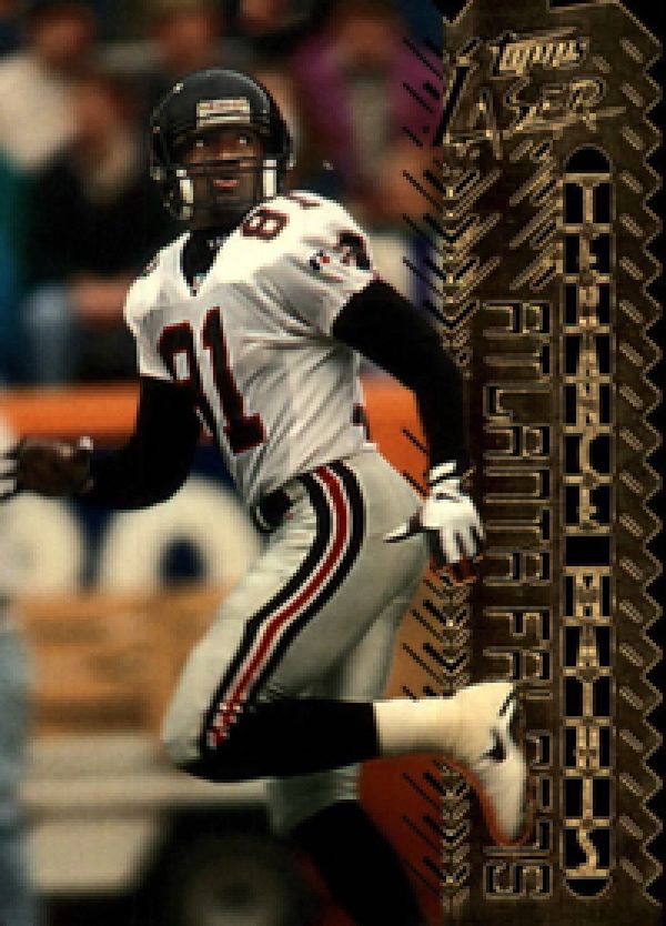 NFL 1996 Topps Laser - No 75 - Terance Mathis
