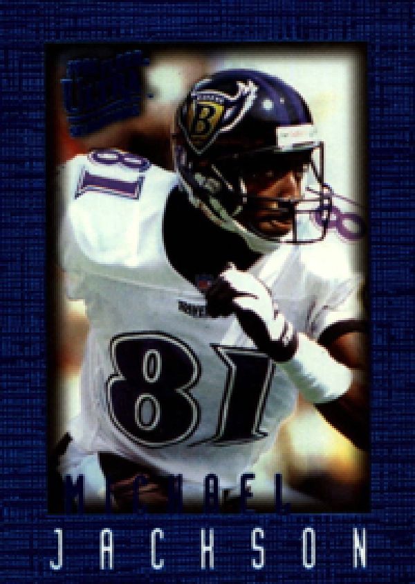 NFL 1996 Ultra Sensations Blue - No 7 - Michael Jackson