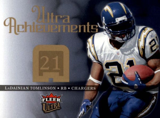NFL 2006 Ultra Achievements - No UA-LT - LaDainian Tomlinson