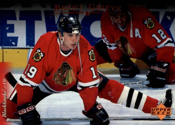 NHL 1995/96 Upper Deck - No. 307 - Brent Grieve