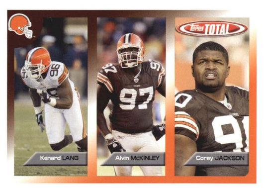 NFL 2005 Topps Total - No 373 - Kenard Lang / Alvin McKinley / Corey Jackson