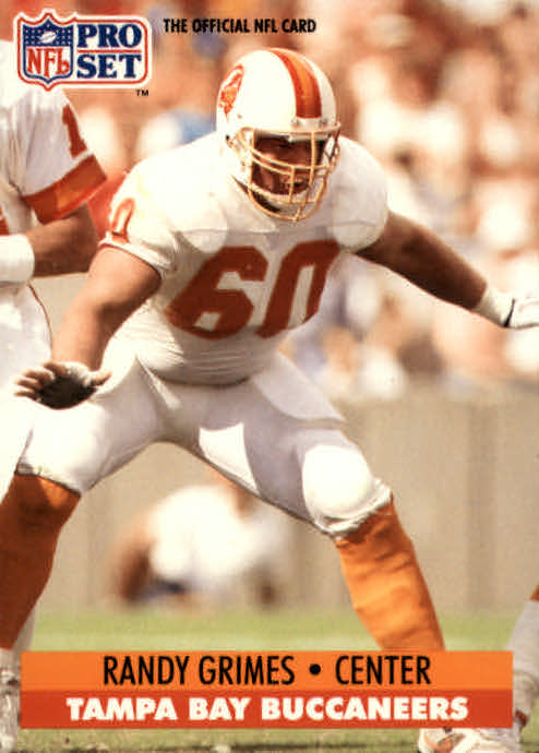 NFL 1991 ProSet - No 309 - Randy Grimes