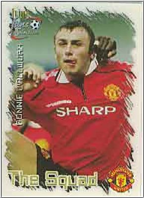Fussball 1999 futera Manchester United - No 33 - Ronnie Wallwork