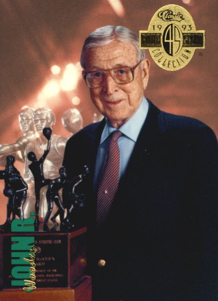 NBA 1993 Classic Four Sport - No. 310 - John Wooden