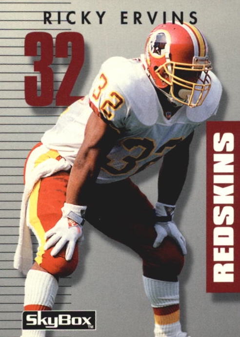 NFL 1992 SkyBox Prime Time - No 311 - Ricky Ervins