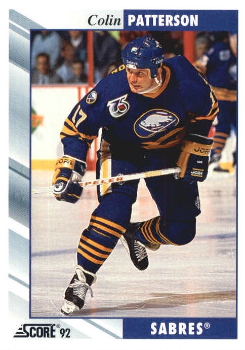 NHL 1992/93 Score - No. 312 - Colin Patterson