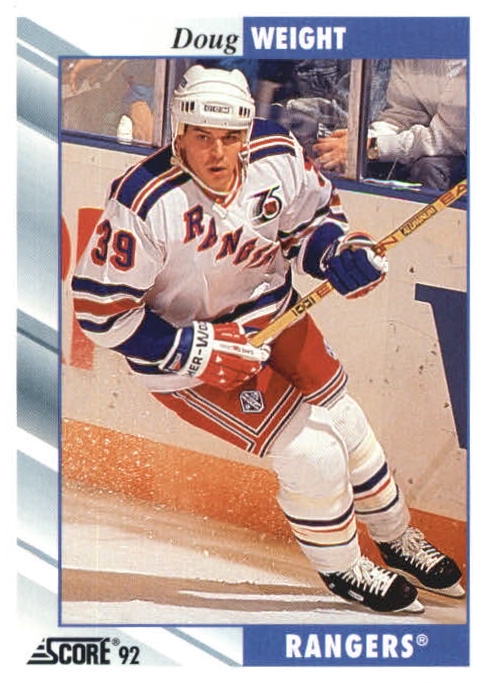 NHL 1992/93 Score - No. 314 - Doug Weight