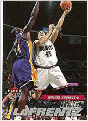 NBA 2000/01 Ultra - No. 175 - Raef LaFrentz