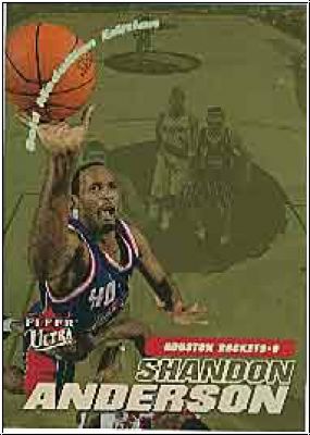 NBA 2000/01 Ultra Gold Medallion - No 23G - S. Anderson