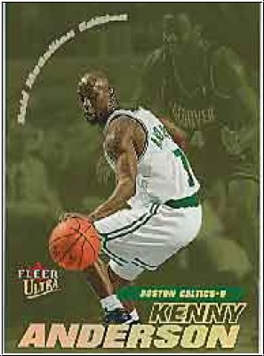 NBA 2000/01 Ultra Gold Medallion - No 103G - Kenny Anderson