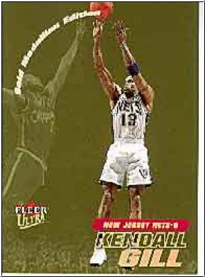 NBA 2000/01 Ultra Gold Medallion - No 139G - Kendall Gill