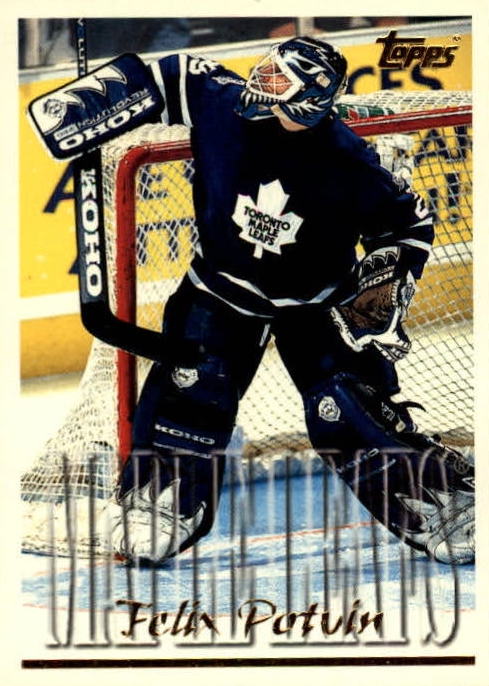 NHL 1995/96 Topps - No. 315 - Felix Potvin