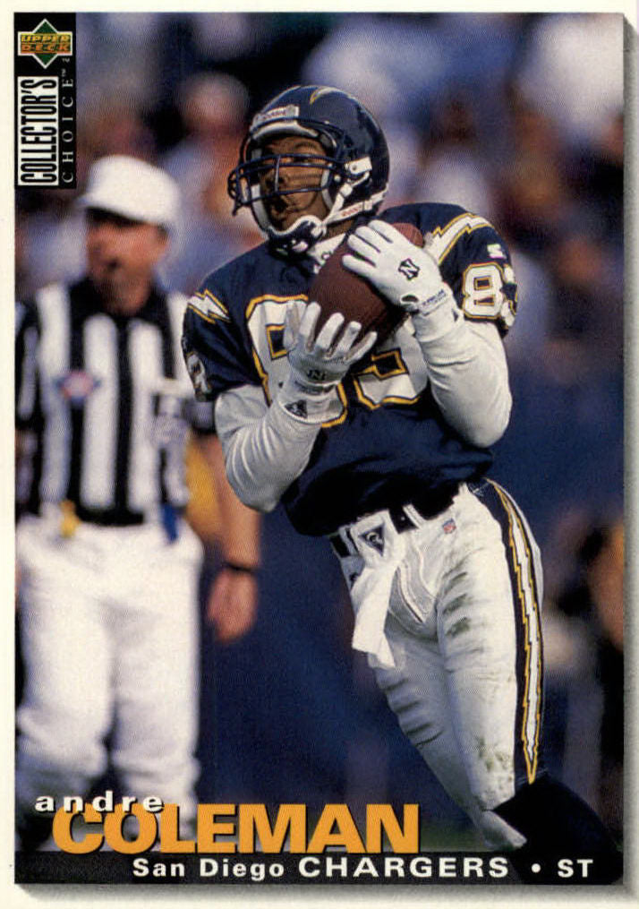 NFL 1995 Collector's Choice - No 315 - Andre Coleman