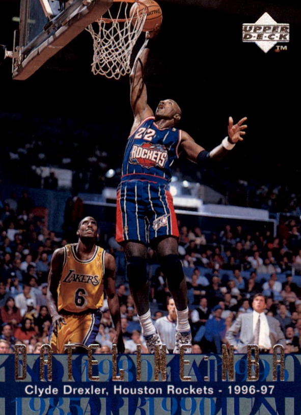 NBA 1996 / 97 Upper Deck - No 317 - Clyde Drexler