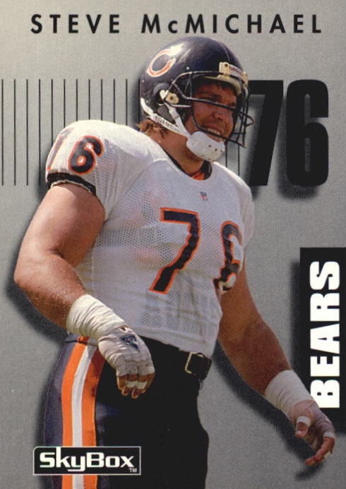NFL 1992 SkyBox Prime Time - No 317 - Steve McMichael