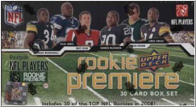 NFL 2008 Upper Deck NFL Rookie Premiere