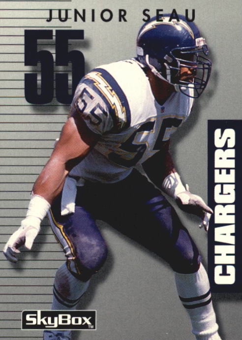 NFL 1992 SkyBox Prime Time - No 318 - Junior Seau