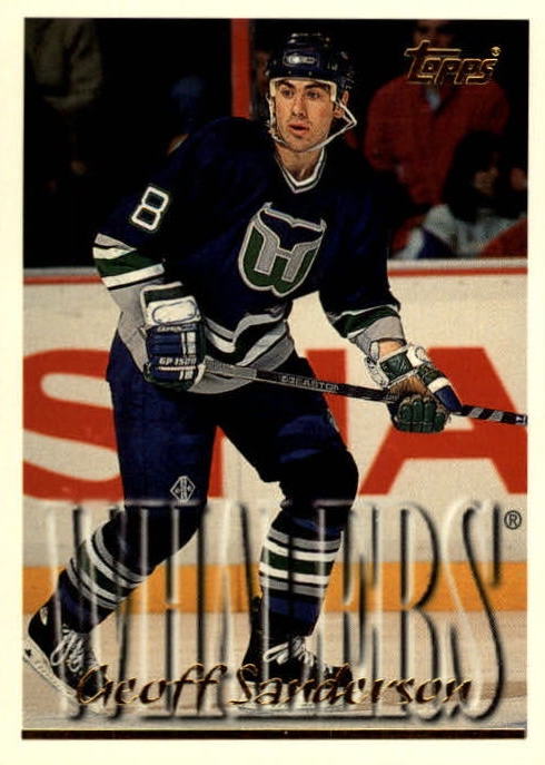 NHL 1995/96 Topps - No. 318 - Geoff Sanderson