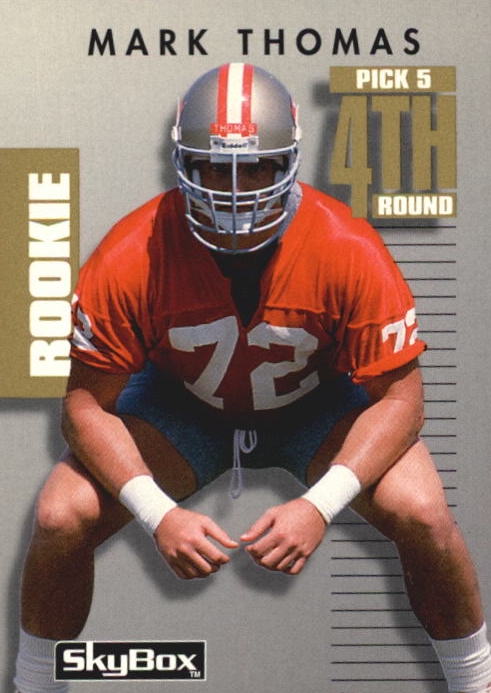 NFL 1992 SkyBox Prime Time - No 319 - Mark Thomas