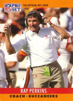 NFL 1990 ProSet - No. 319 - Ray Perkins