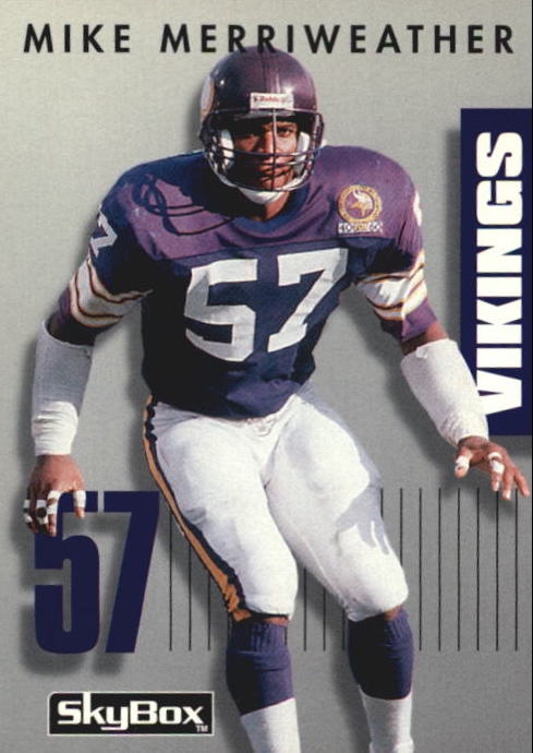 NFL 1992 SkyBox Prime Time - No 321 - Mike Merriweather