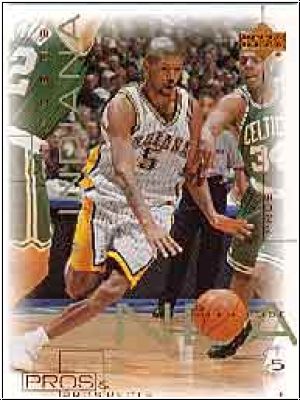 NBA 2000 / 01 Upper Deck Pros & Prospects - No 33 - Rose