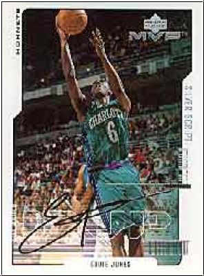 NBA 2000 / 01 Upper Deck MVP Silver Script - No 15 - Jones