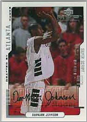 NBA 2000 / 01 Upper Deck MVP Silver Script - No 203 - Johnson