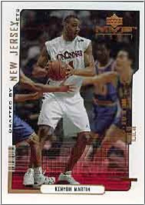 NBA 2000 / 01 Upper Deck MVP - No 191 - Kenyon Martin