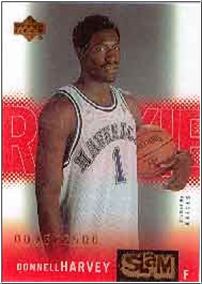 NBA 2000 / 01 Upper Deck Slam - No 72 - Donnell Harvey