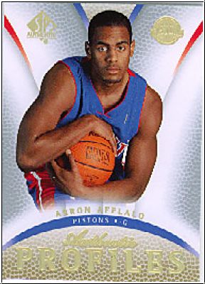 NBA 2007 / 08 SP Authentic Profiles - No AP-4 - Arron Afflalo