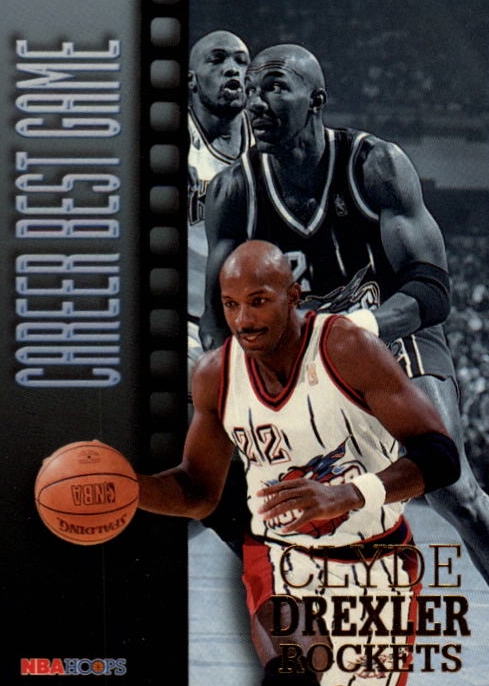 NBA 1996-97 Hoops - No 329 - Clyde Drexler