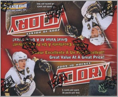 NHL 2009-10 Upper Deck Victory - Päckchen