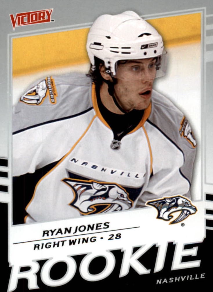 NHL 2008-09 Upper Deck Victory - No. 330 - Ryan Jones