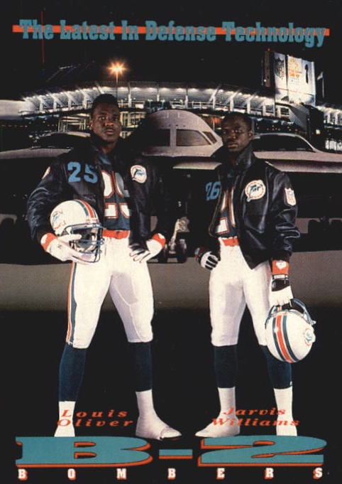 NFL 1992 SkyBox Prime Time - No 331 - Jarvis Williams & Louis Oliver