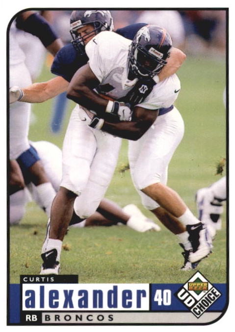 NFL 1998 UD Choice - No 331 - Curtis Alexander
