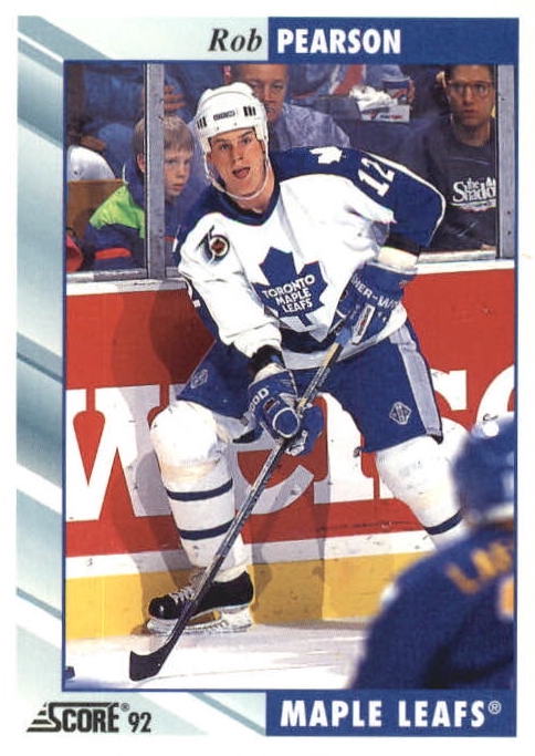 NHL 1992/93 Score - No. 333 - Rob Pearson