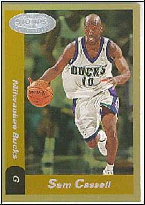 NBA 2000-01 Hoops Hot Prospects - No. 41 - Sam Cassell