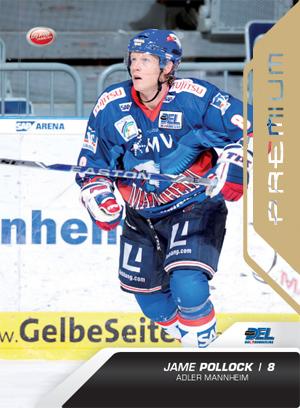 DEL 2009/10 CityPress Premium Bronze - No 334 - Jame Pollock