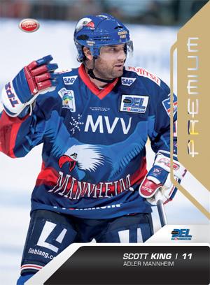 DEL 2009/10 CityPress Premium Bronze - No 337 - Scott King