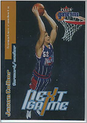 NBA 2000 / 01 Fleer Game Time - No 103 - Jason Collier