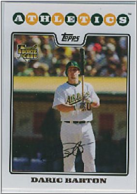 MLB 2008 Topps - No 268 - Daric Barton