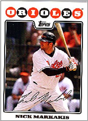 MLB 2008 Topps - No 391 - Nick Markakis
